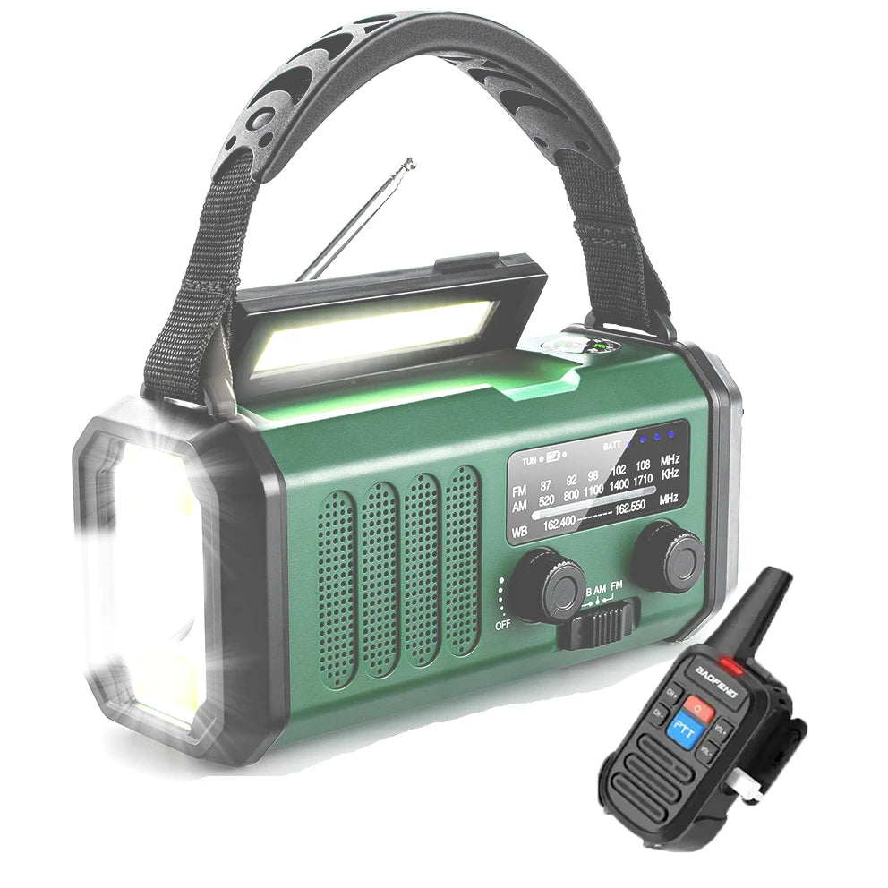 Radio multifunción de emergencia