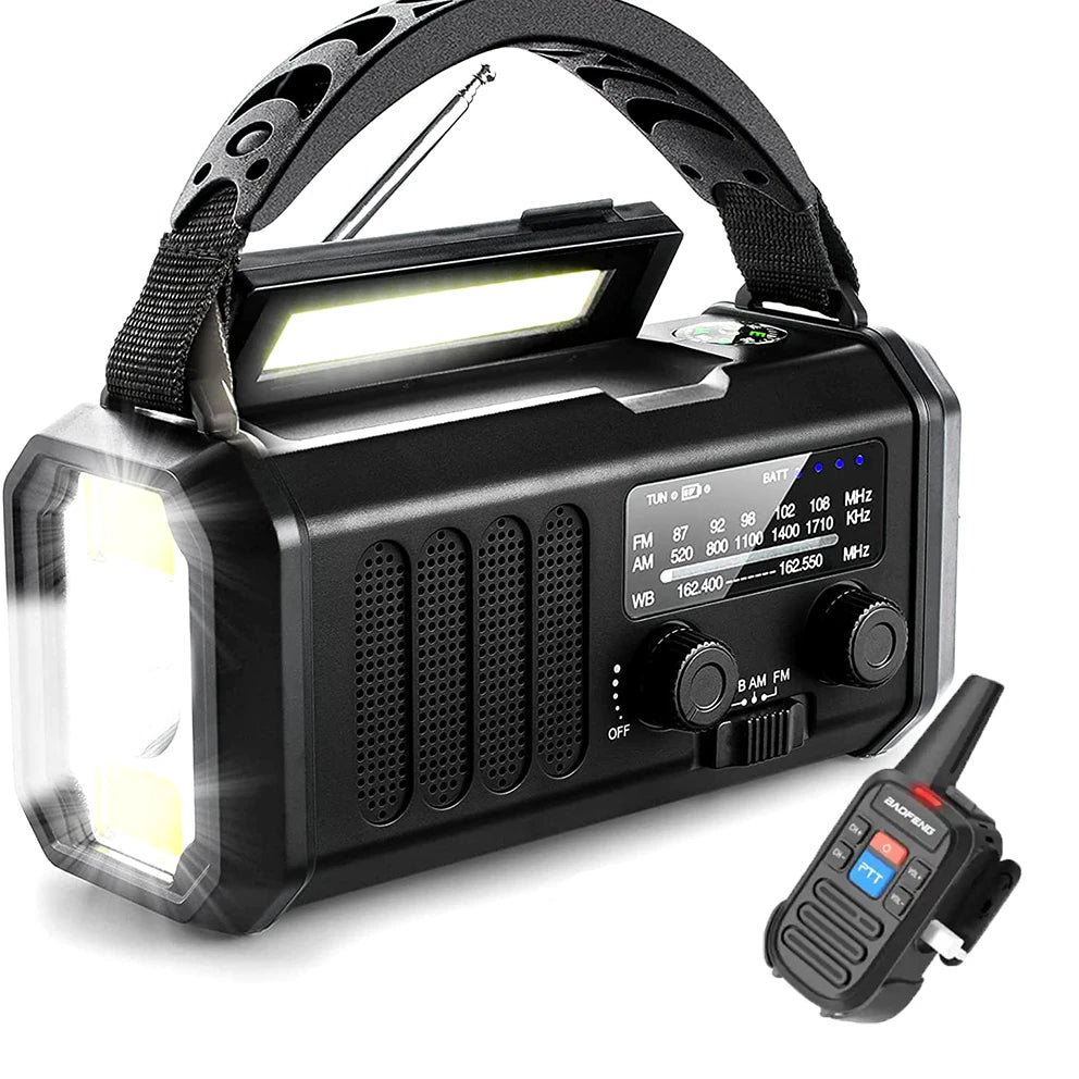 Radio multifunción de emergencia