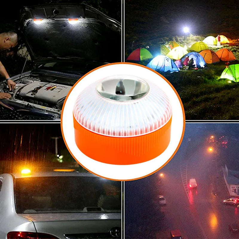 Garantice la seguridad vial con luces visibles en cualquier emergencia.