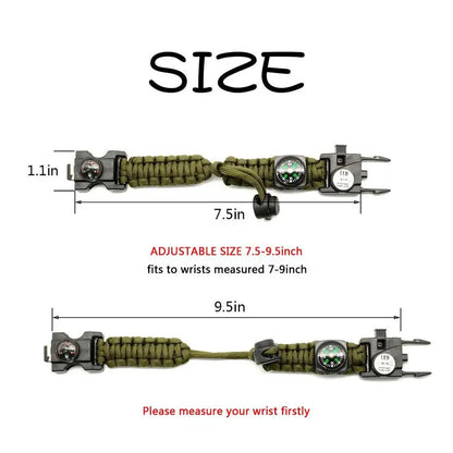 Pulsera de paracord