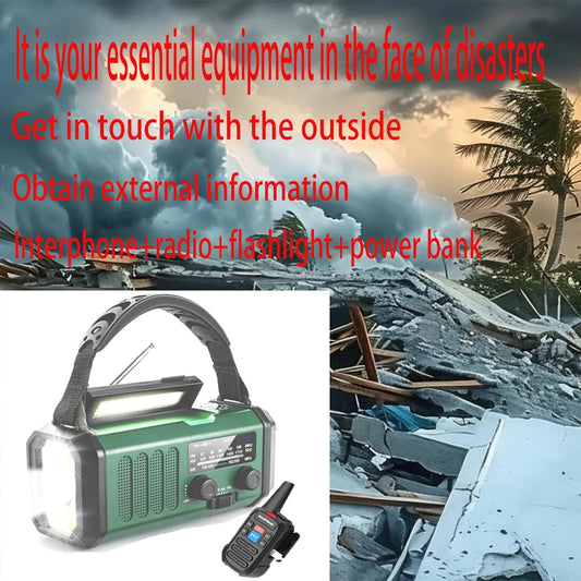Radio multifunción de emergencia
