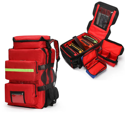 Botiquines de primeros auxilios de gran capacidad y mochilas de rescate de emergencia