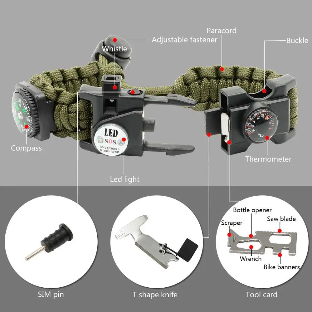 Pulsera de paracord