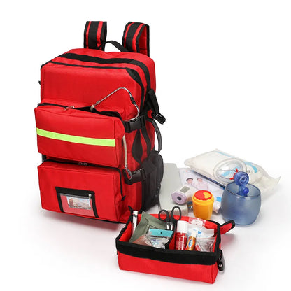 Botiquines de primeros auxilios de gran capacidad y mochilas de rescate de emergencia