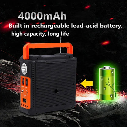 Kit solar para aventuras y emergencias